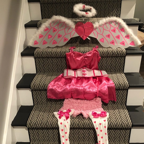 Other - Sexy angel Cupid Halloween costume + accessories